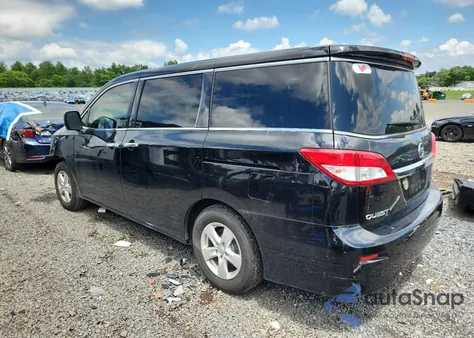 2013 Nissan Quest S from USA, damaged, VIN JN8AE2KP9D9063874